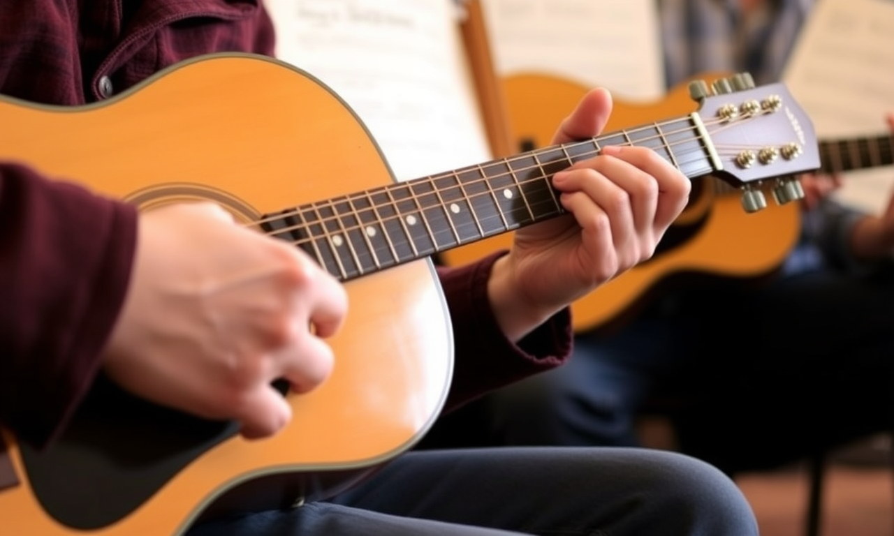 Acoustic guitar fingerpicking and flatpicking instruction